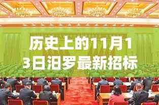 历史上的11月13日，汨罗招标网点亮智慧之光，成就梦想之旅