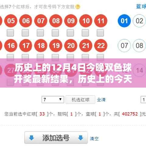 历史上的今天与双色球开奖结果,偶然还是命运?今日双色球开奖最新结果揭晓