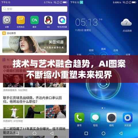 技术与艺术融合趋势,AI图案不断缩小重塑未来视界