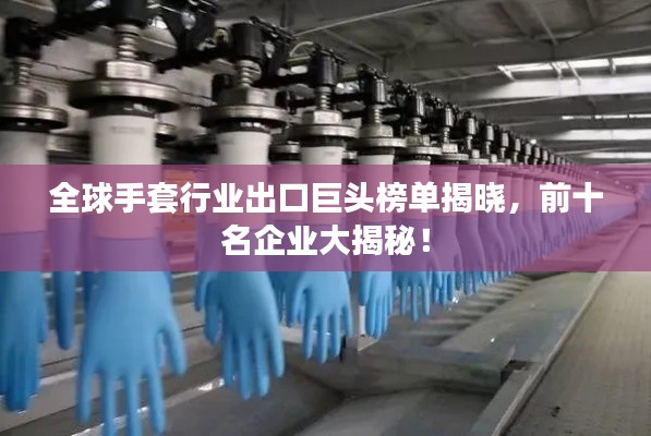 全球手套行业出口巨头榜单揭晓,前十名企业大揭秘!