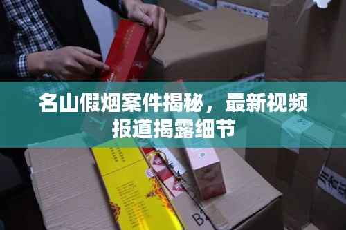 名山假烟案件揭秘,最新视频报道揭露细节